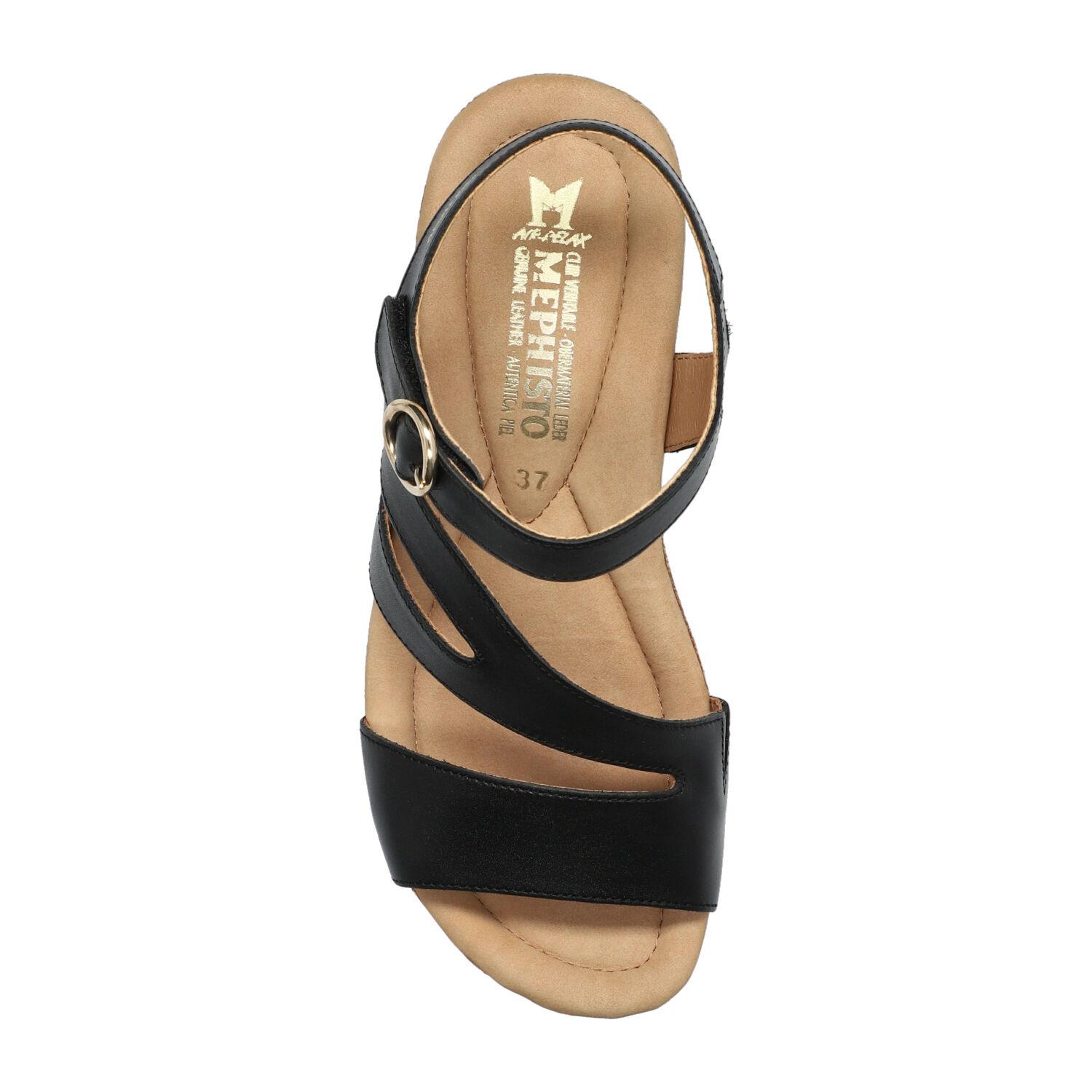 sandales femme modèle Nonnie Noir - Mephisto